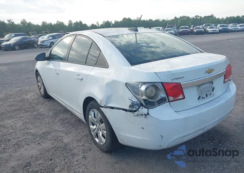 2015 Chevrolet Cruze Ls Auto z USA, uszkodzony, nr VIN 1G1PA5SHXF7102183